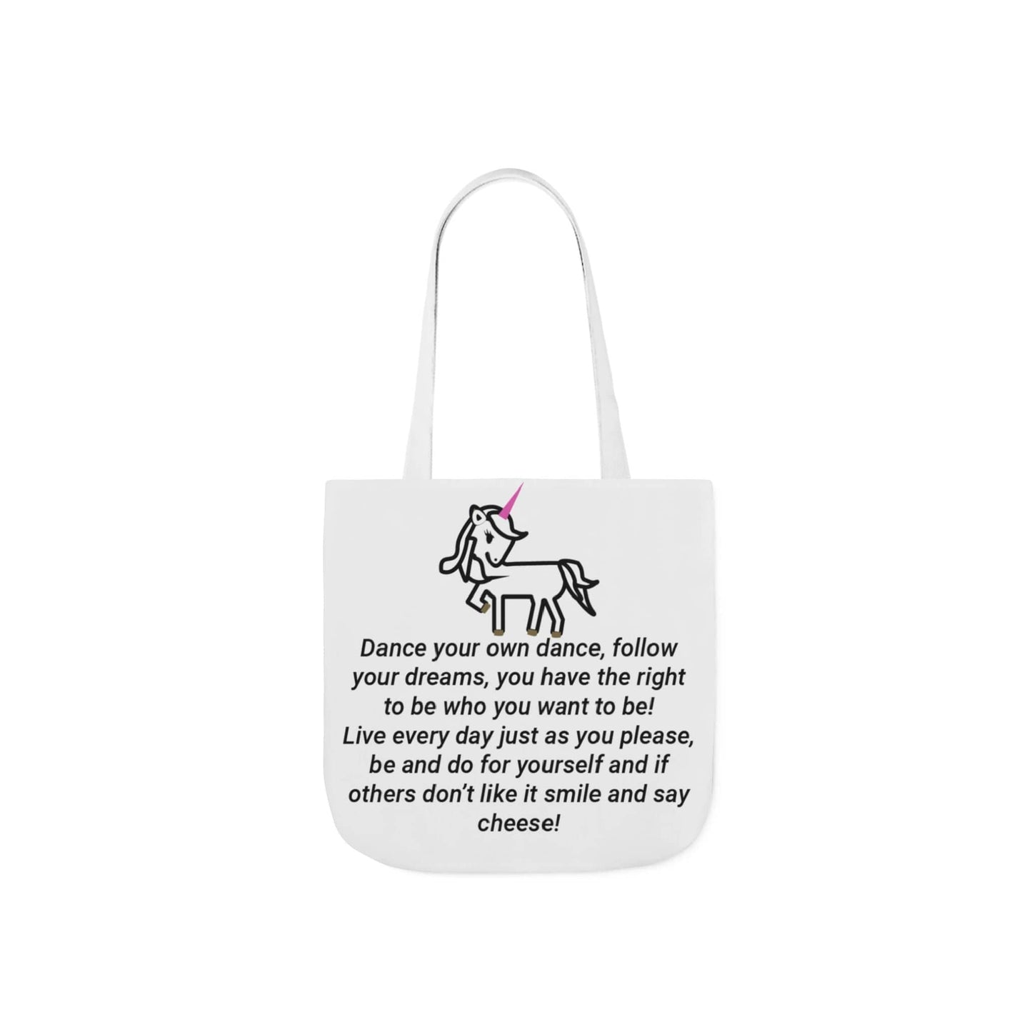 Printify Accessories Be a unicorn Tote Bag