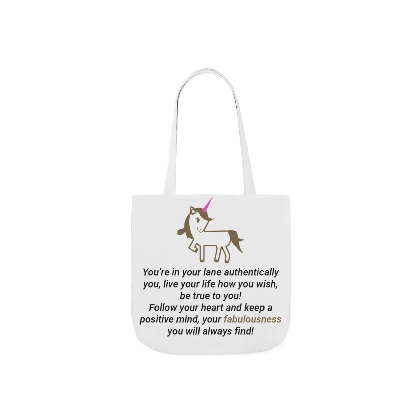 Printify Accessories Fabulous Unicorn Tote Bag