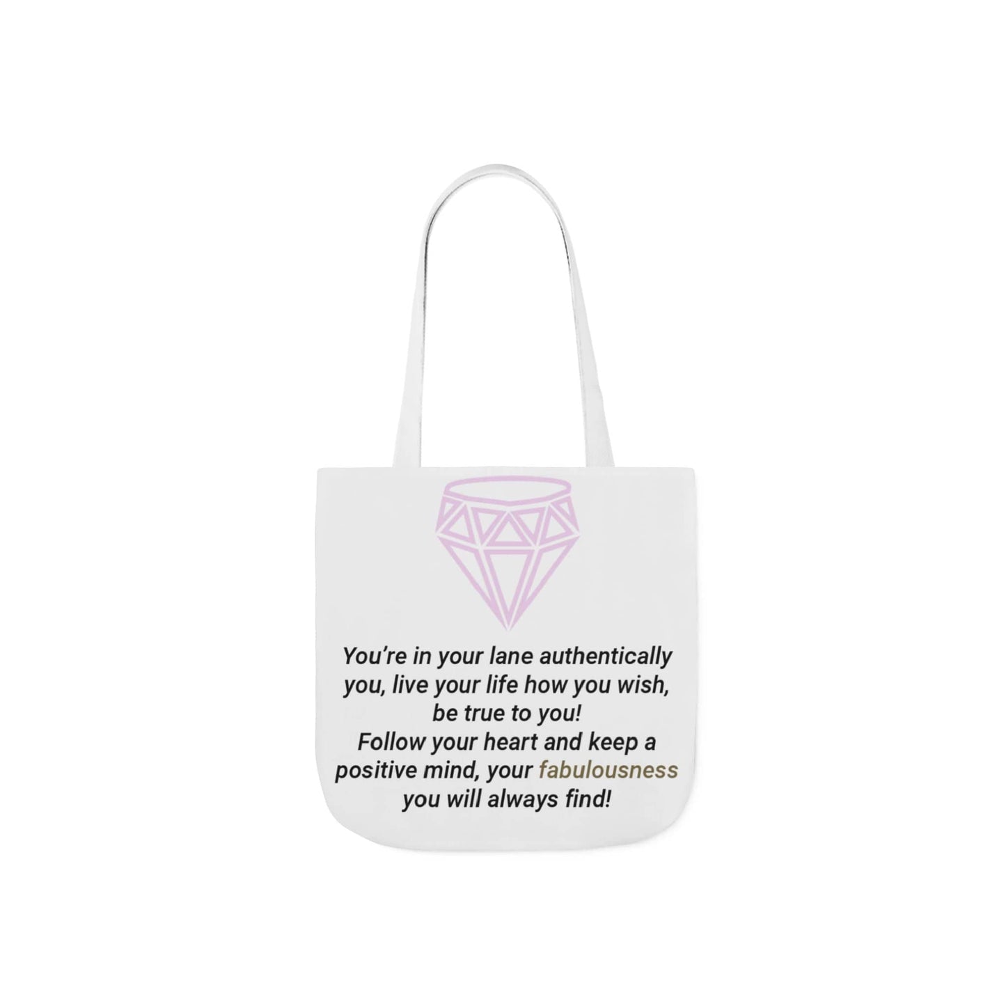 Printify Accessories Stay Fabulous Tote Bag