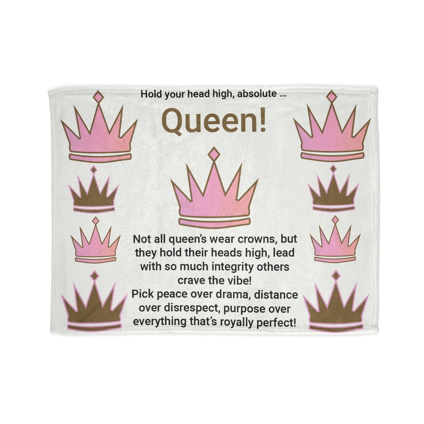 Printify Home Decor 30'' × 40'' Queen Soft Polyester Blanket