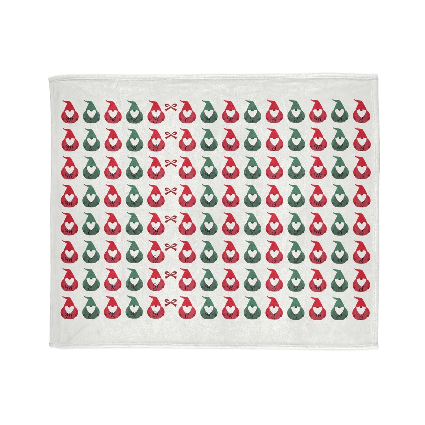 Printify Home Decor 50" × 60" Christmas Gonk Blanket - Festive Colours