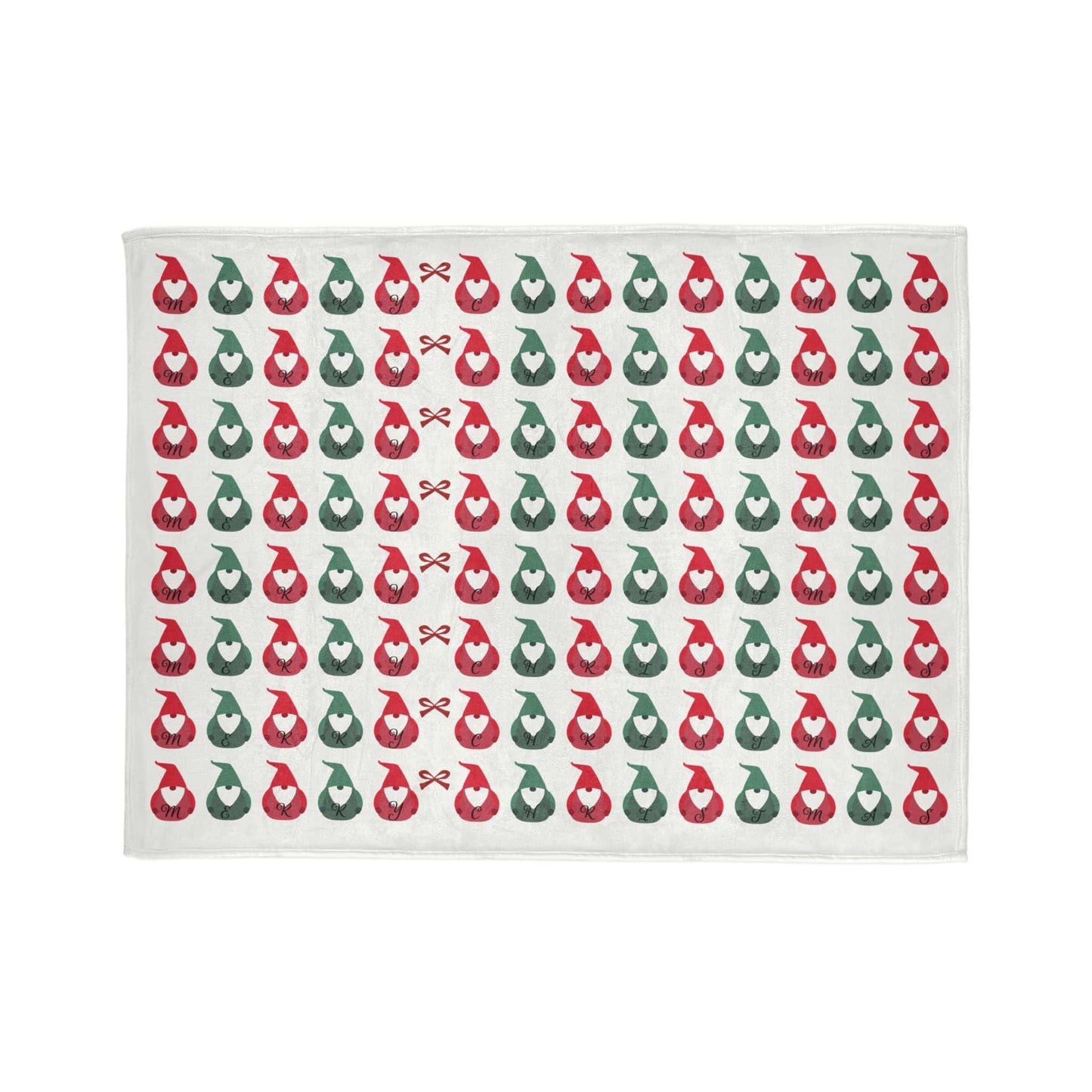 Printify Home Decor 60" × 80" Christmas Gonk Blanket - Festive Colours