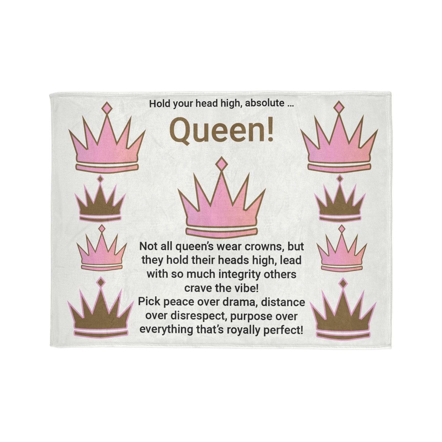 Printify Home Decor 60" × 80" Queen Soft Polyester Blanket