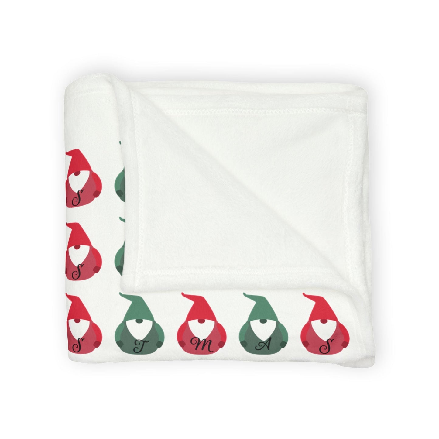 Printify Home Decor Christmas Gonk Blanket - Festive Colours