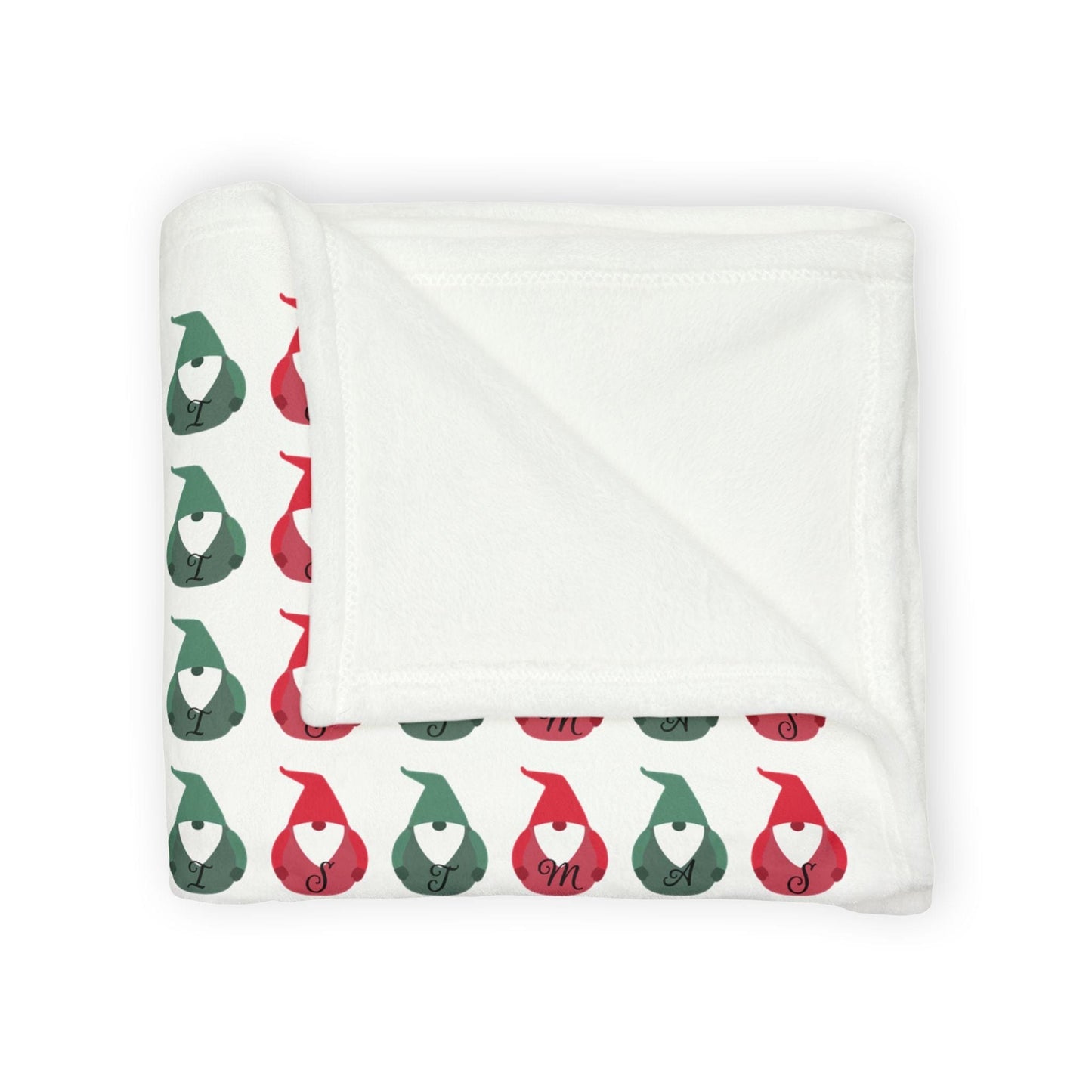Printify Home Decor Christmas Gonk Blanket - Festive Colours