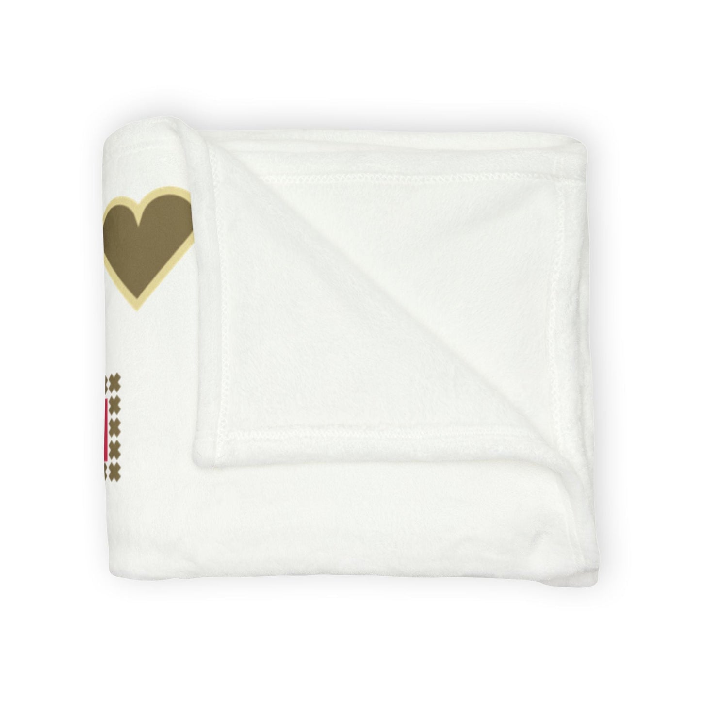 Printify Home Decor Love With Heart Blanket