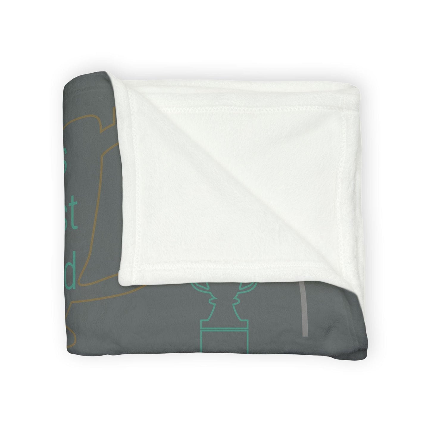 Printify Home Decor Personalised World greatest Grandad Blanket