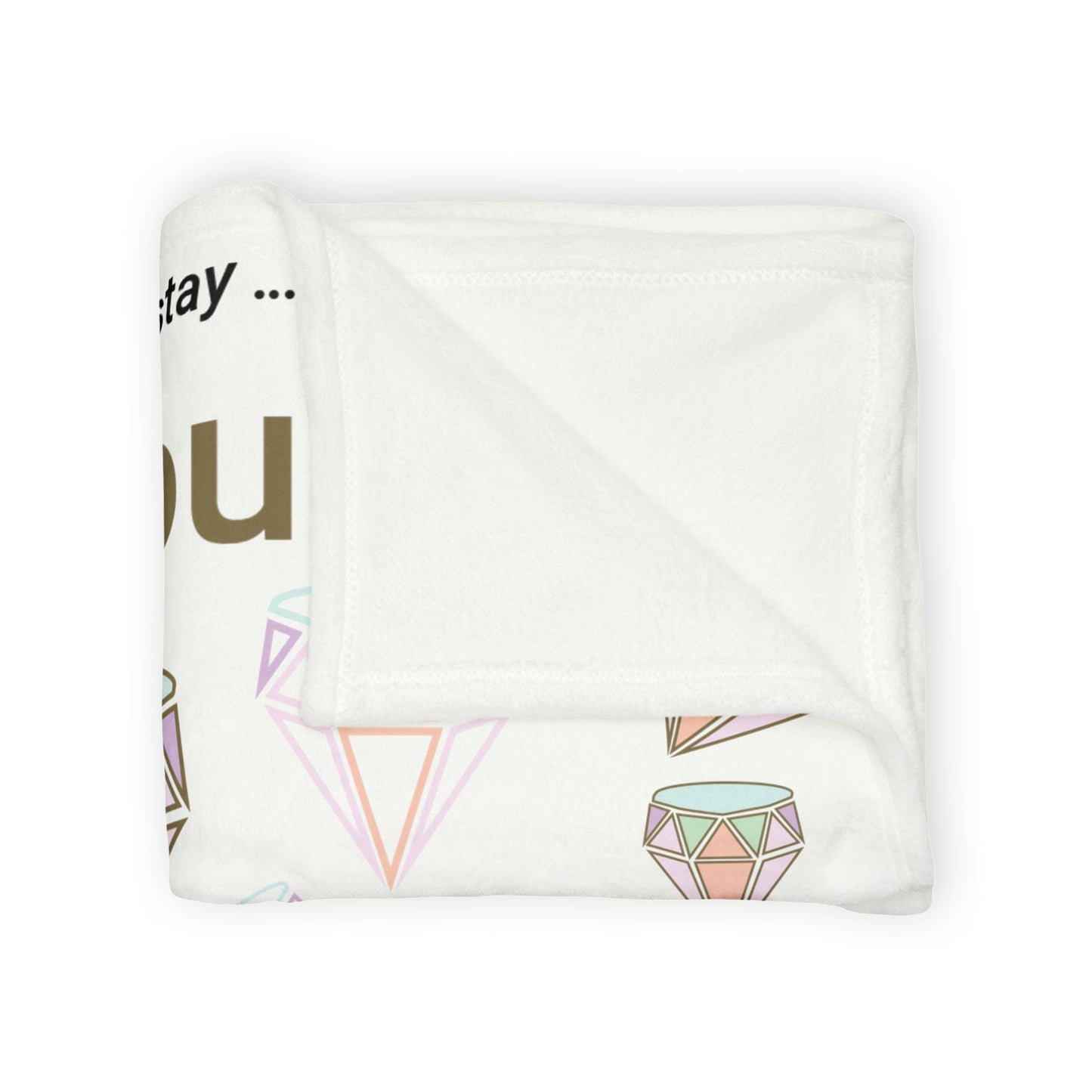 Printify Home Decor Stay Fabulous Soft Polyester Blanket