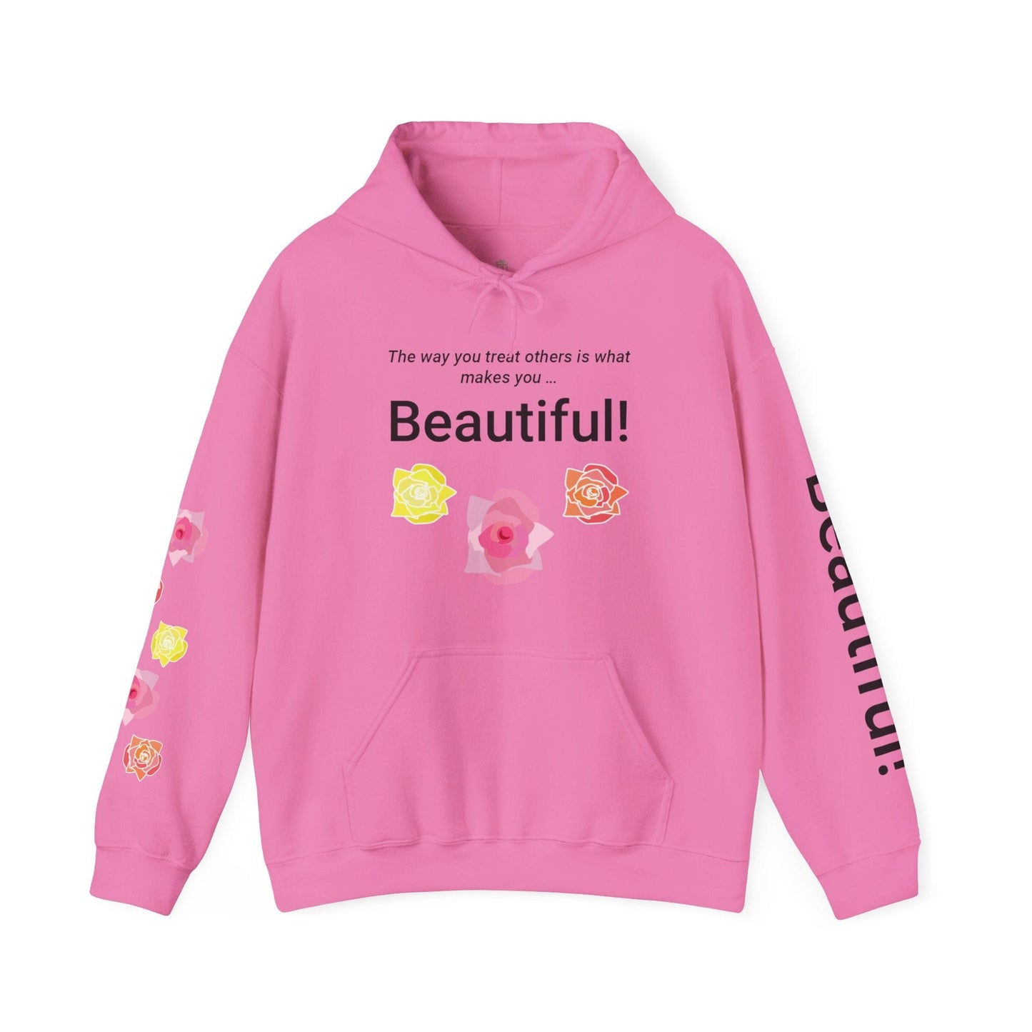 Printify Hoodie Beautiful You Hooded Sweatshirt