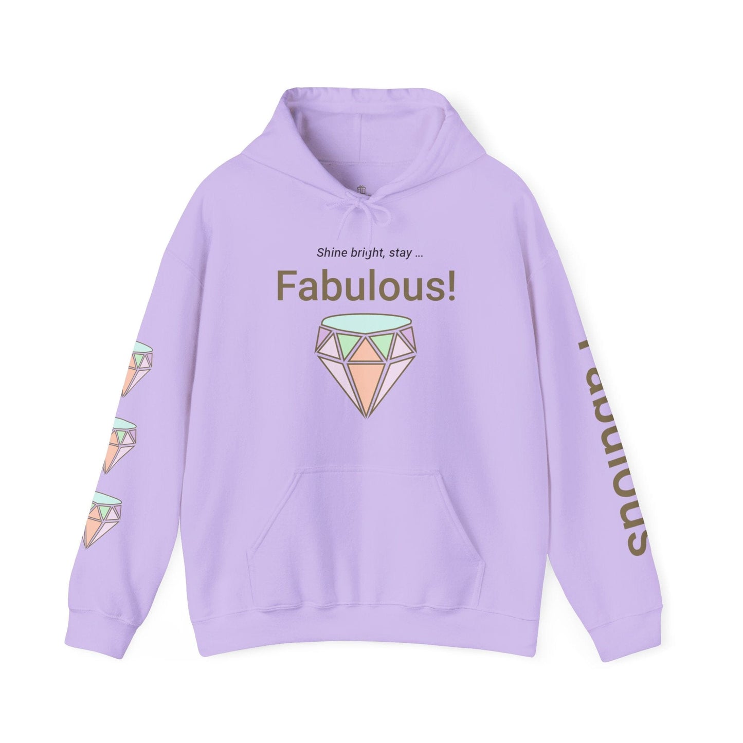 Printify Hoodie Orchid / S Fabulous Hooded Sweatshirt
