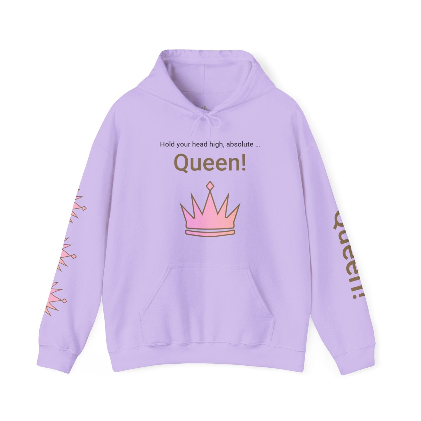 Printify Hoodie Orchid / S Real Queen Hooded Sweatshirt