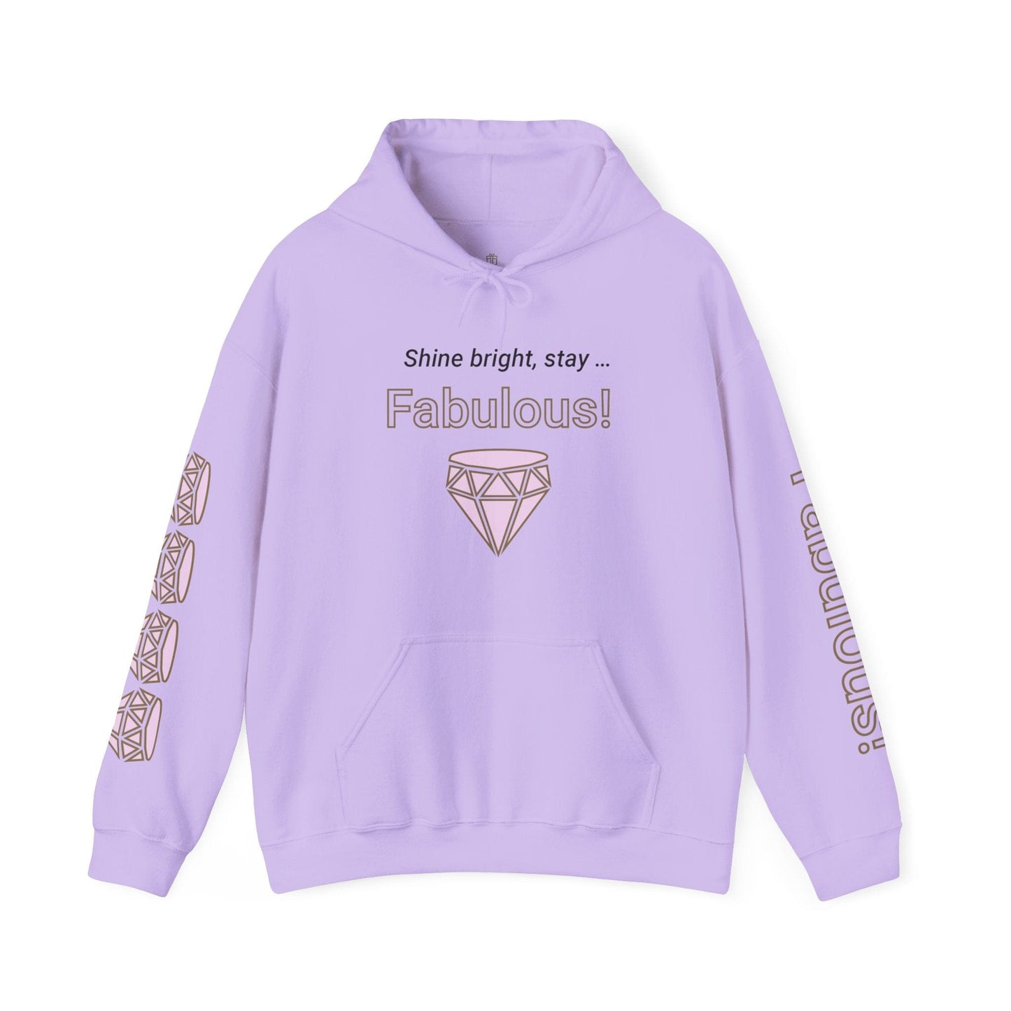 Printify Hoodie Orchid / S Stay Fabulous Hooded Sweatshirt