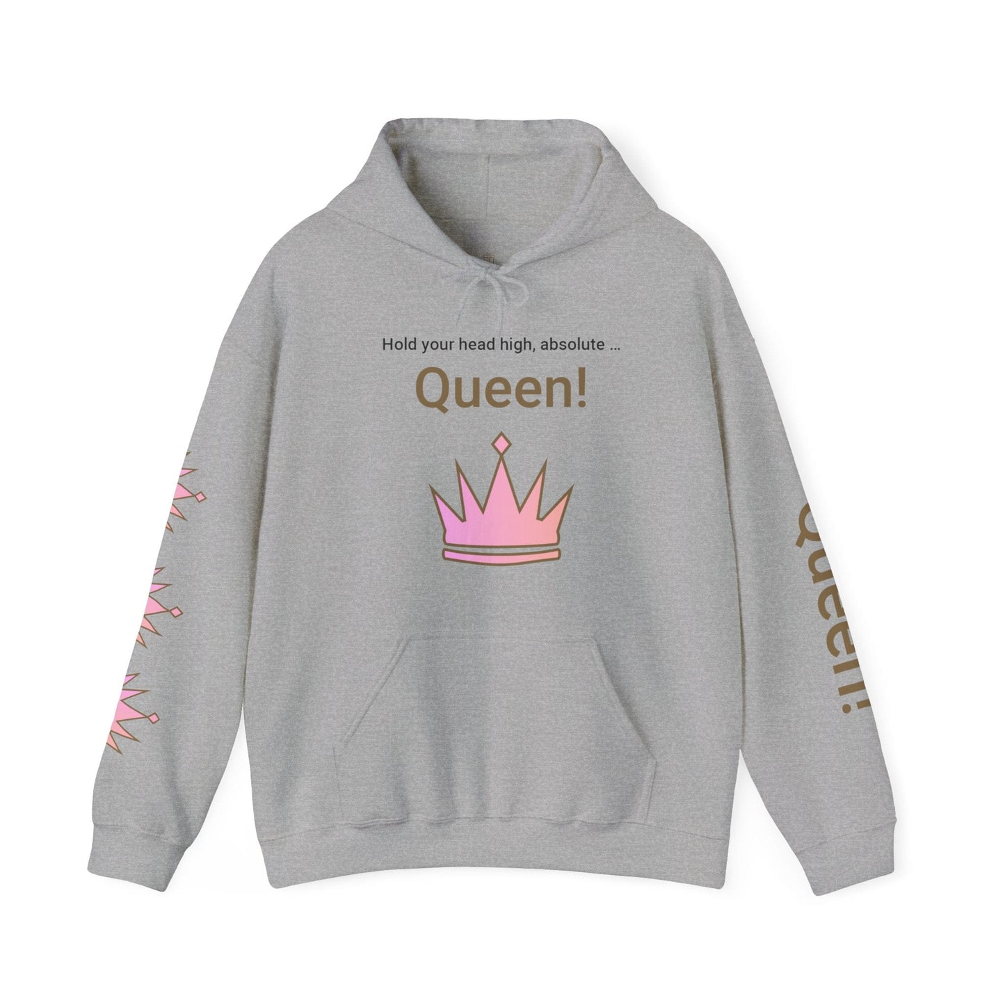 Printify Hoodie Sport Grey / S Real Queen Hooded Sweatshirt