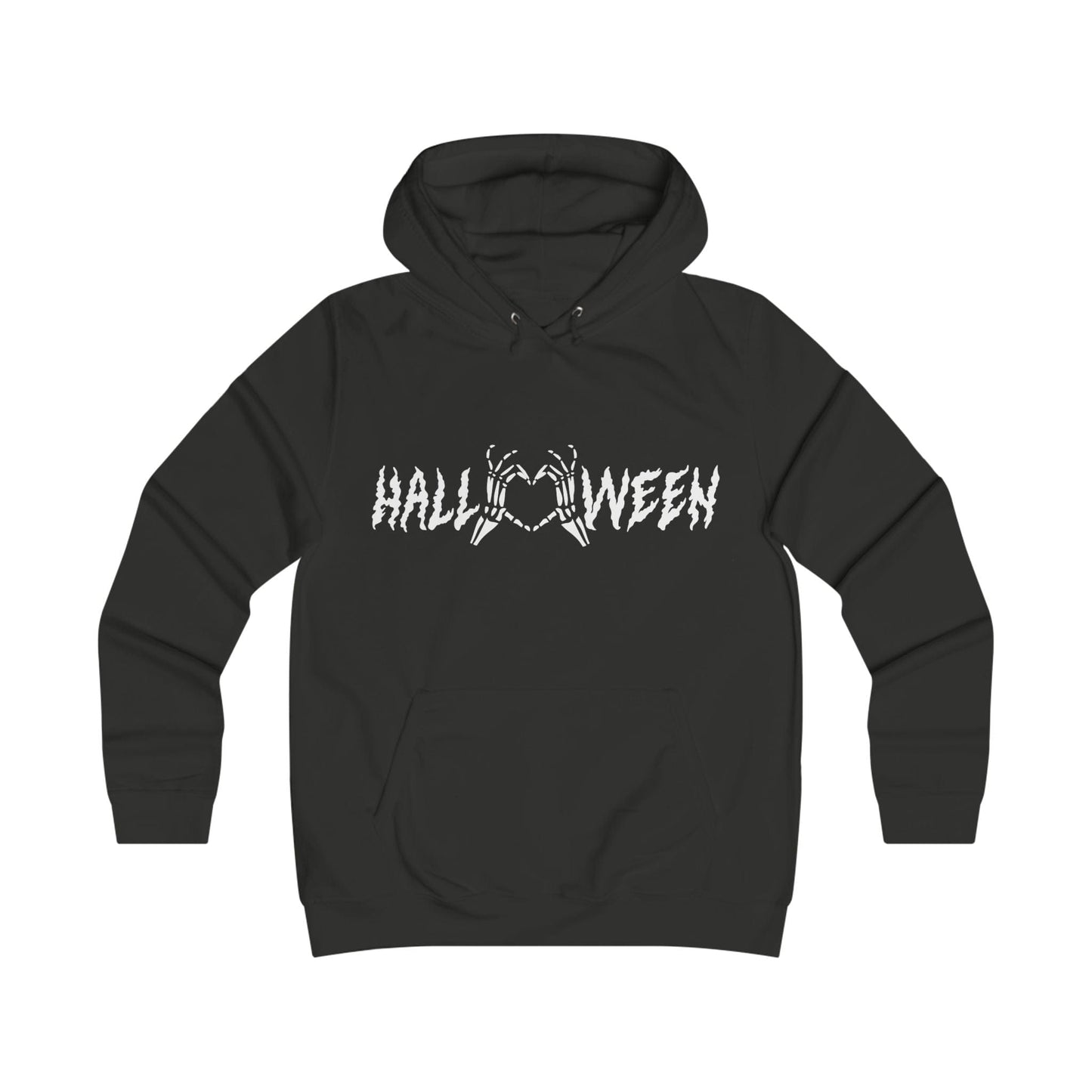 Printify Hoodie XS / Jet Black Halloween Heart Hands Hoodie
