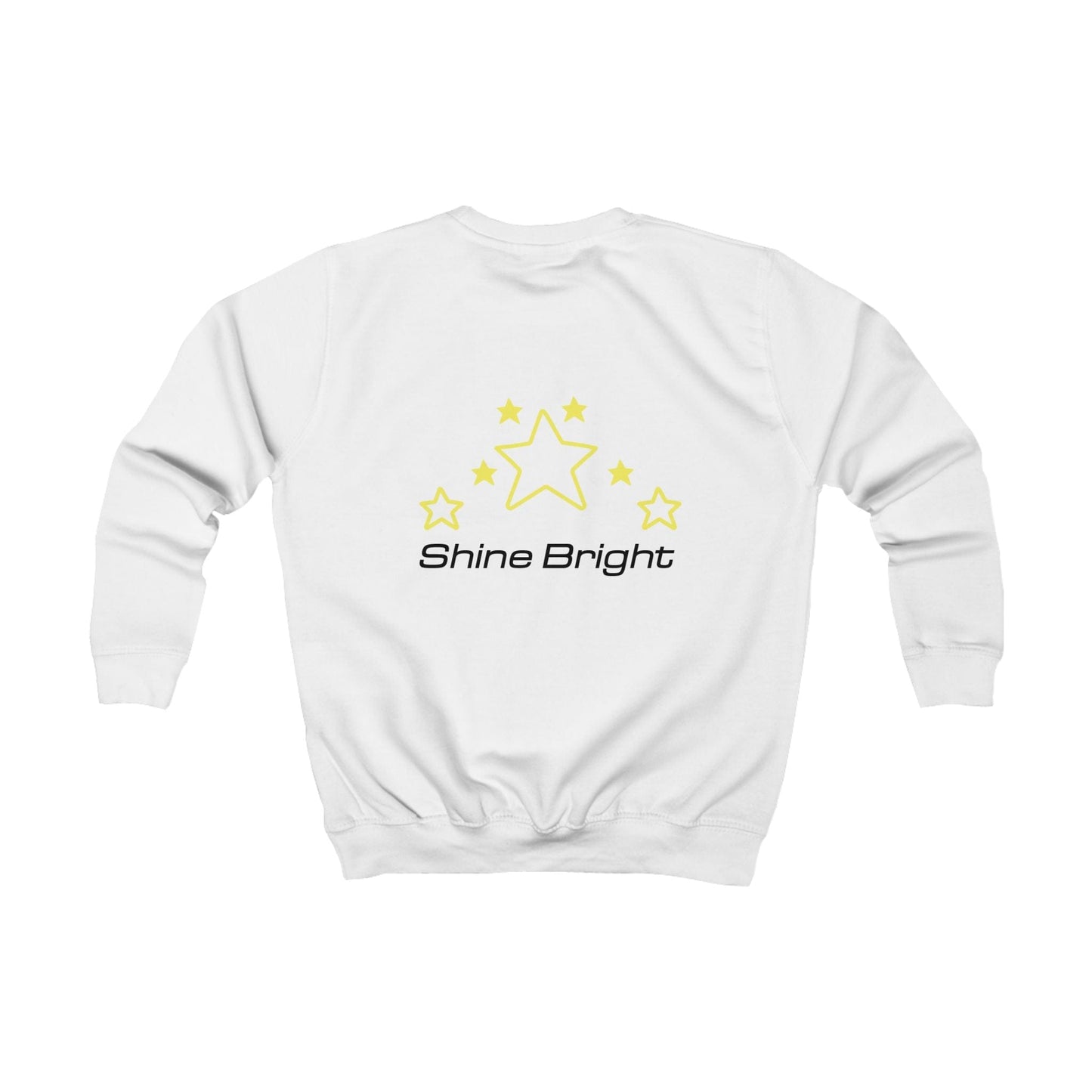 Printify Kids clothes Kids Christmas Sweatshirt – Star on the Tree
