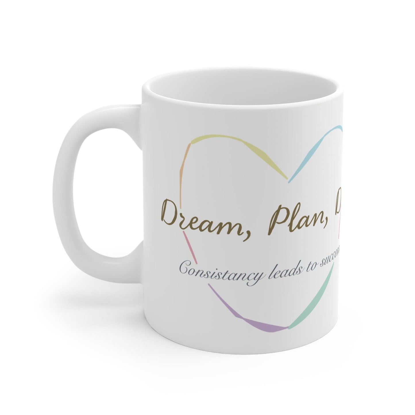 Printify Mug 11oz Dream Plan Do 11oz Mug