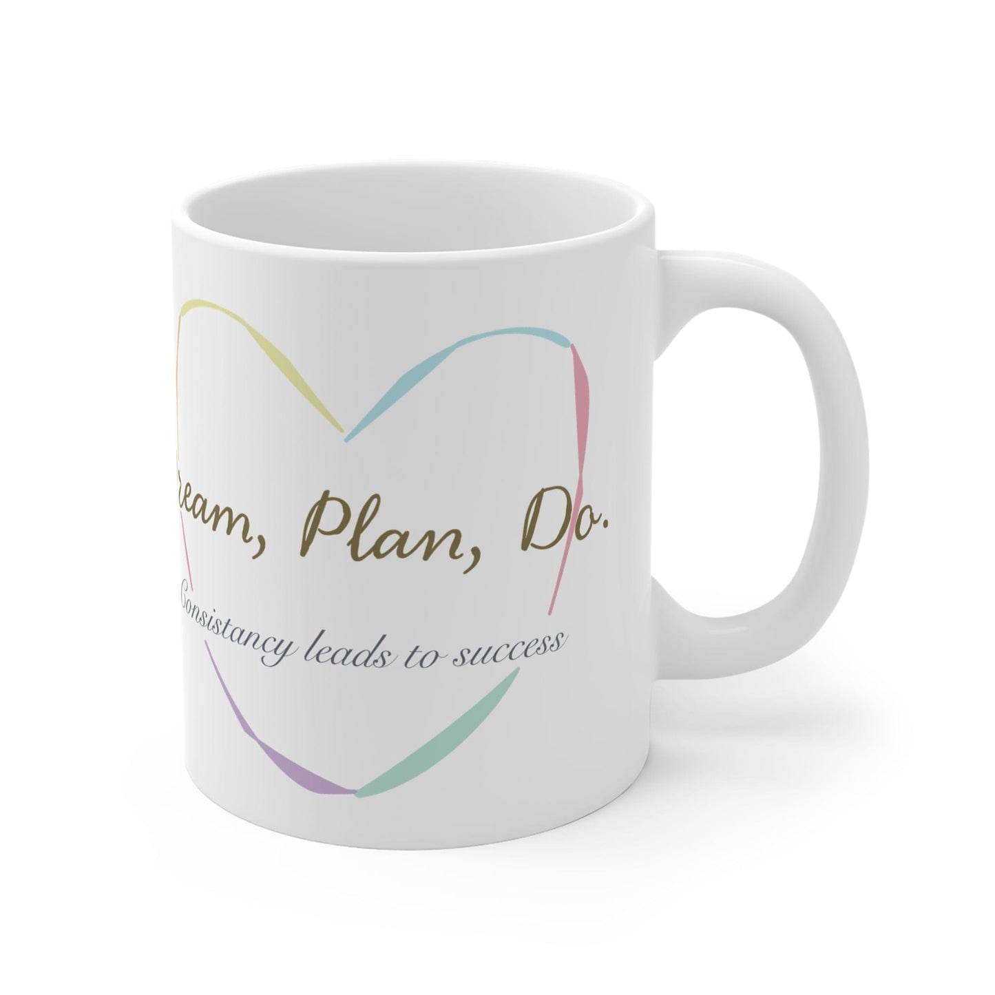 Printify Mug 11oz Dream Plan Do 11oz Mug
