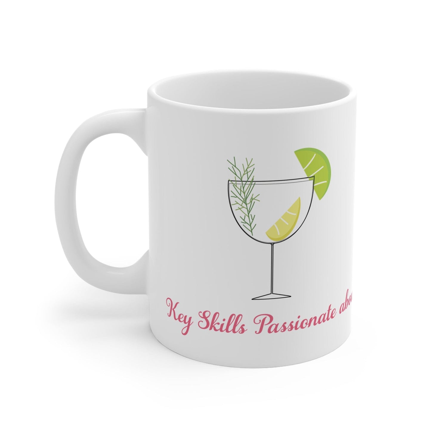 Printify Mug 11oz Ginfluencer 11oz Mug