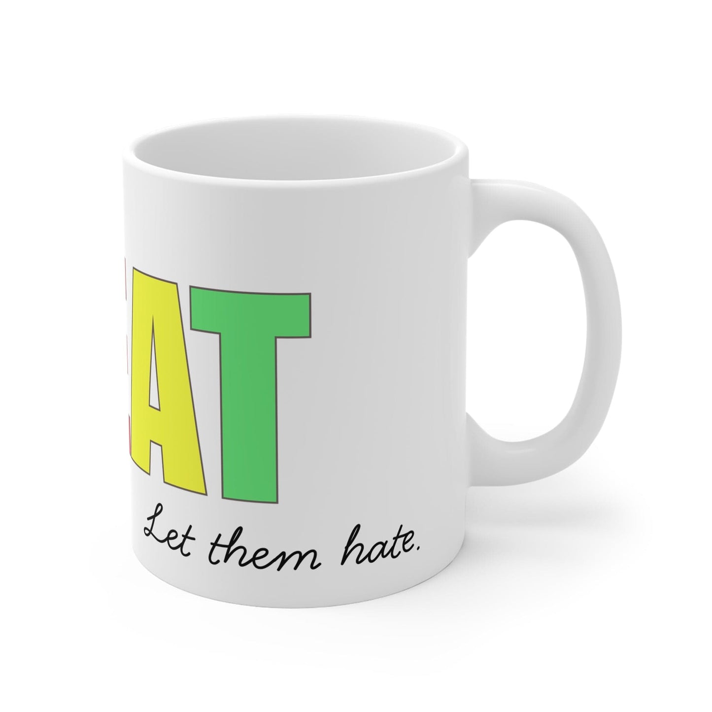 Printify Mug 11oz Just be Great 11oz Mug
