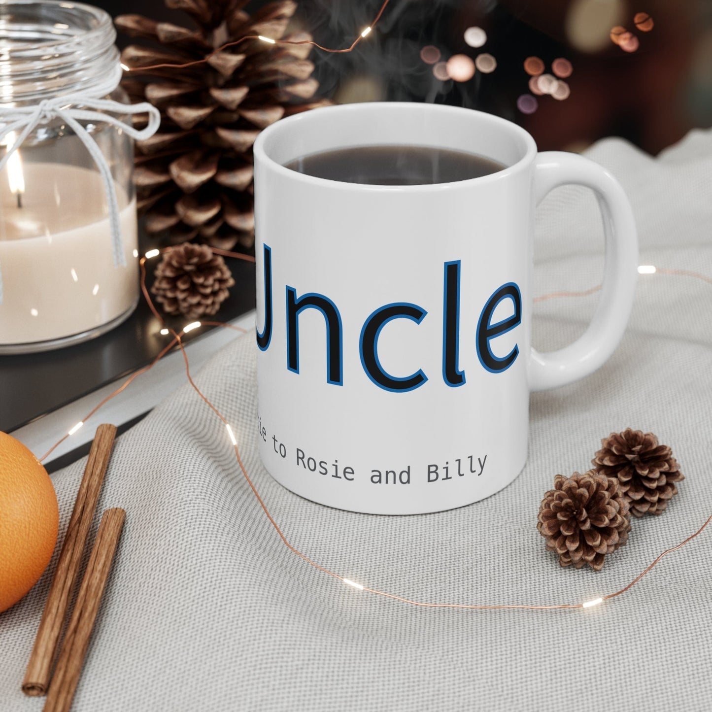 Printify Mug 11oz Personalised Top Uncle 11oz Mug