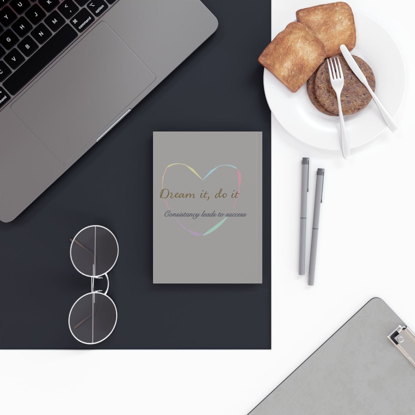Printify Paper products Personalised Dream Plan Do Hard Backed Journal