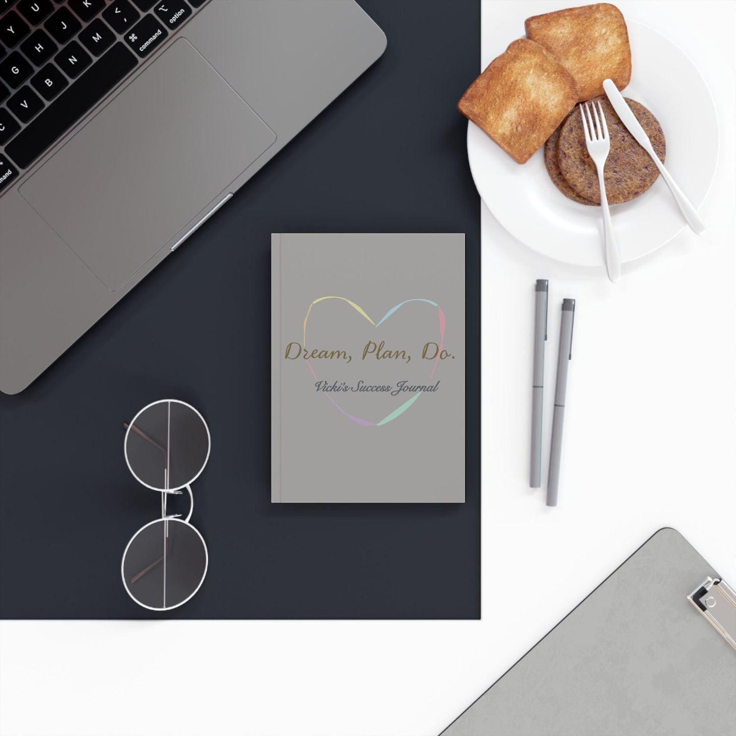 Printify Paper products Personalised Dream Plan Do Hard Backed Journal