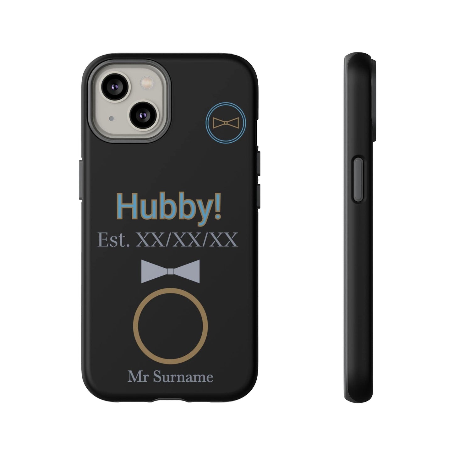 Printify Phone Case iPhone 14 / Matte Personalised Hubby iPhone Case