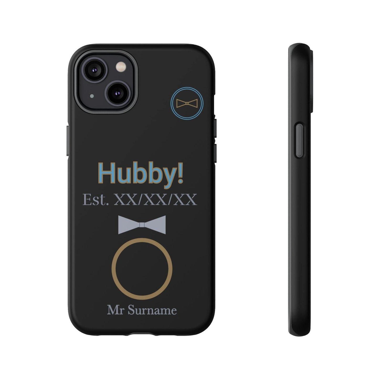 Printify Phone Case iPhone 14 Plus / Matte Personalised Hubby iPhone Case