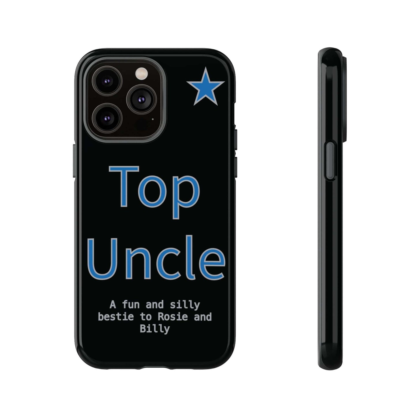 Printify Phone Case iPhone 14 Pro Max / Glossy Personalised Top Uncle iPhone Case – A Fun & Practical Gift for Him