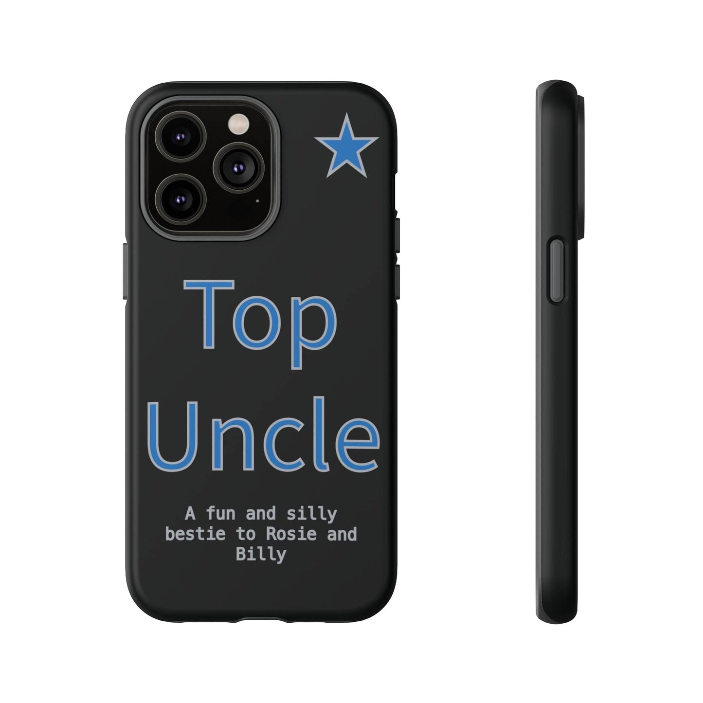 Printify Phone Case iPhone 14 Pro Max / Matte Personalised Top Uncle iPhone Case – A Fun & Practical Gift for Him