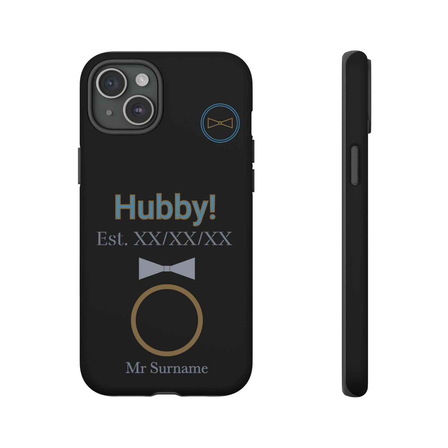 Printify Phone Case iPhone 15 Plus / Matte Personalised Hubby iPhone Case