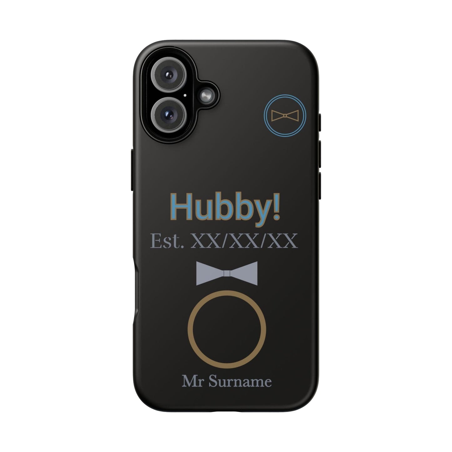 Printify Phone Case iPhone 16 Plus / Matte Personalised Hubby iPhone Case