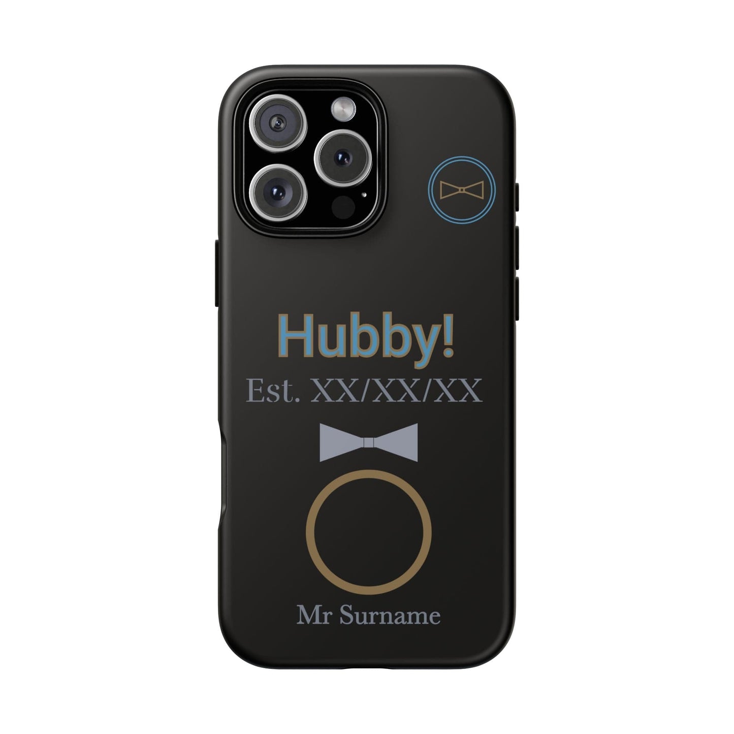 Printify Phone Case iPhone 16 Pro Max / Matte Personalised Hubby iPhone Case