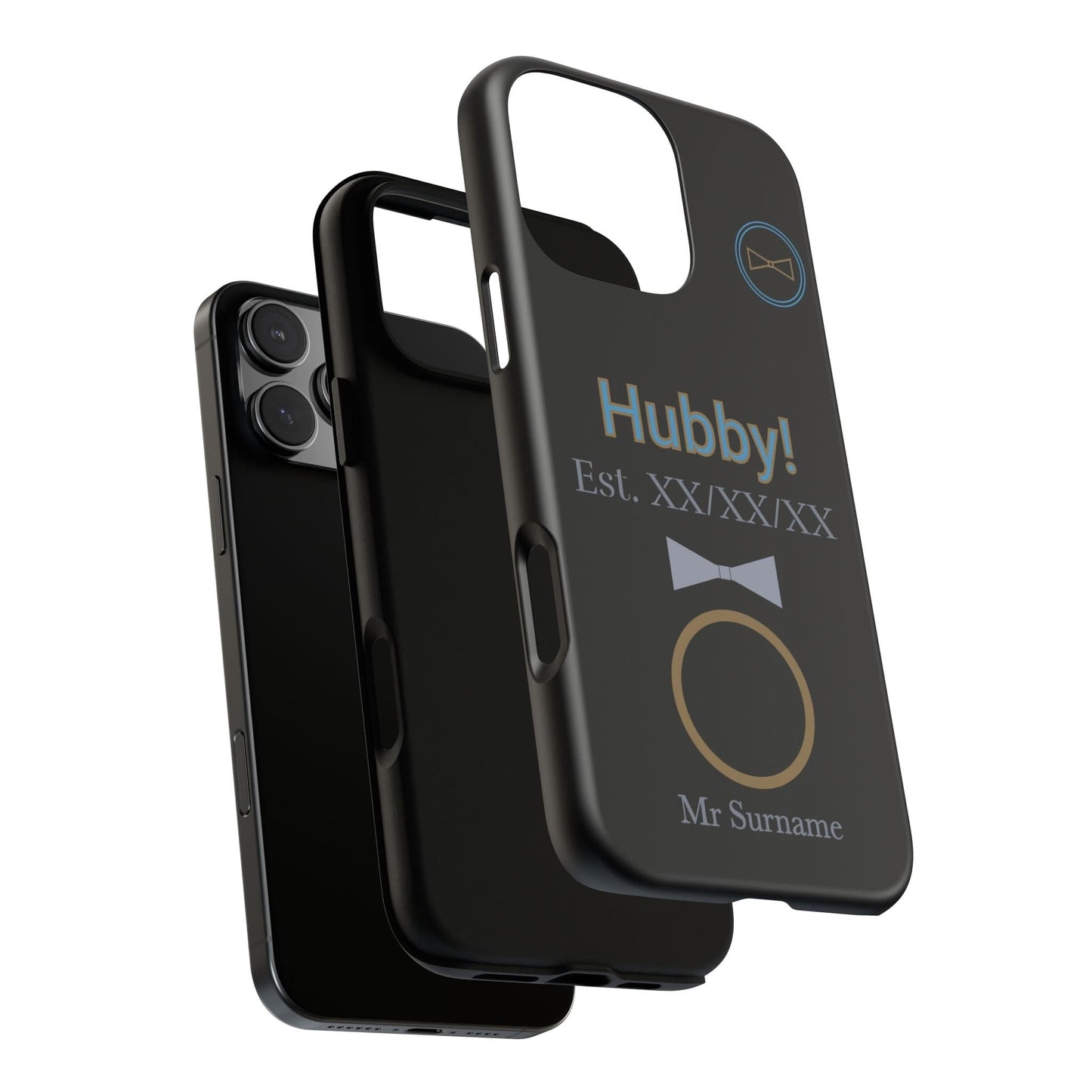 Printify Phone Case Personalised Hubby iPhone Case