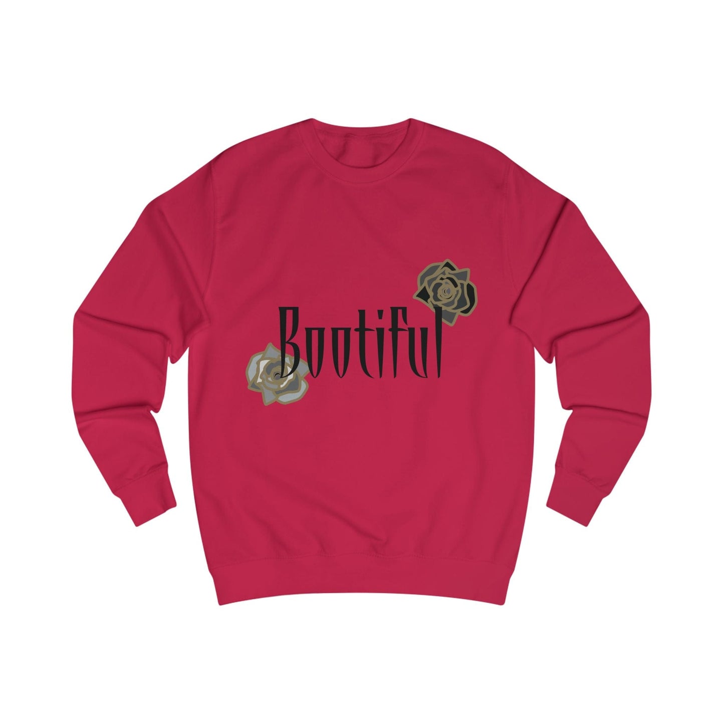Printify Sweatshirt Fire Red / S Bootiful Sweatshirt