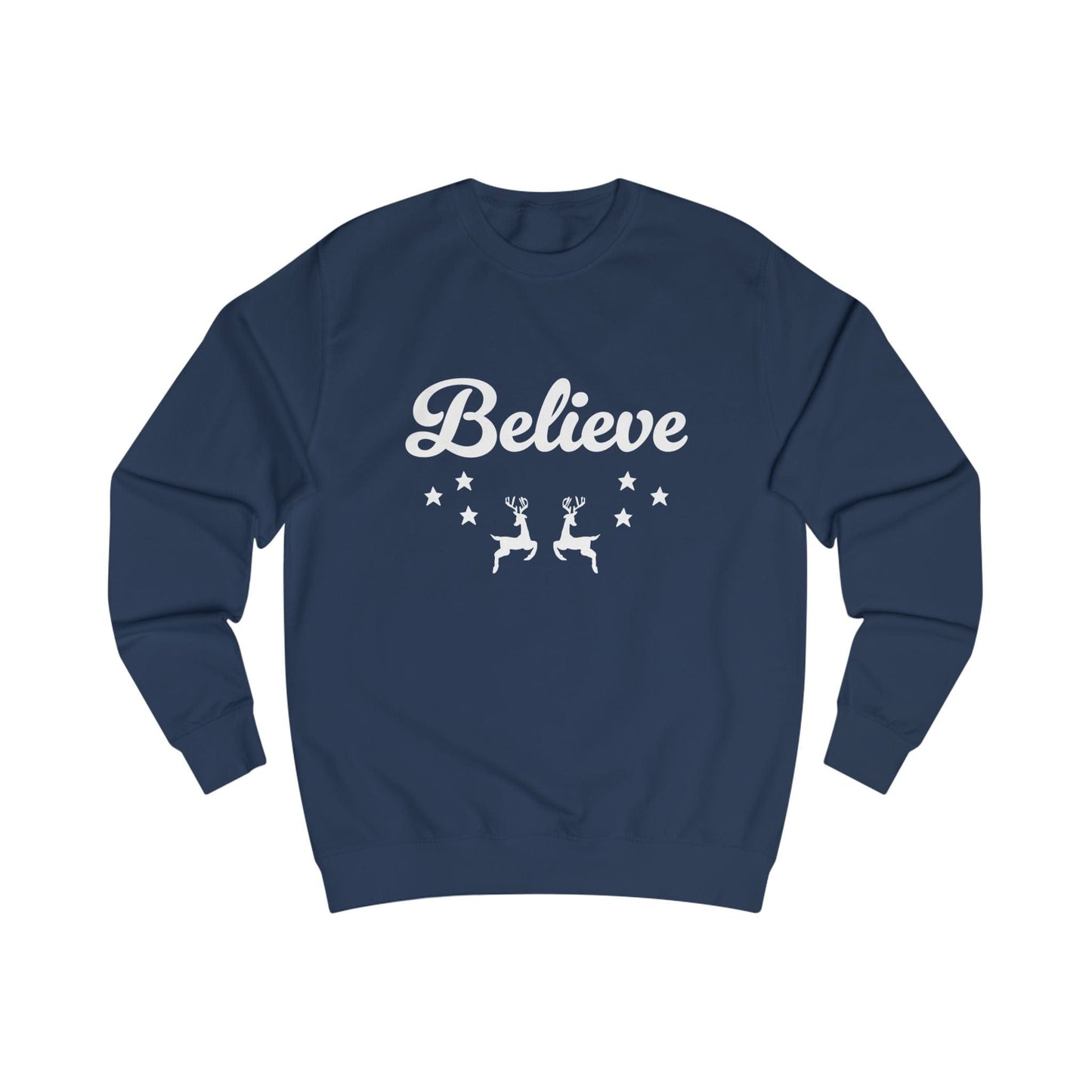 Printify Sweatshirt Oxford Navy / S Believe in the Magic Christmas Jumper