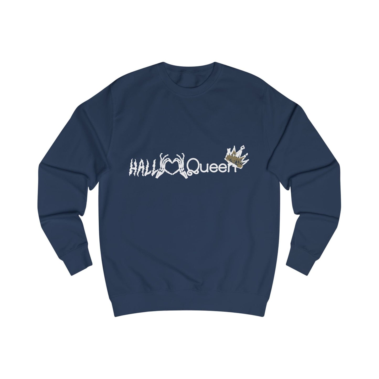 Printify Sweatshirt Oxford Navy / S Halloqueen Sweatshirt