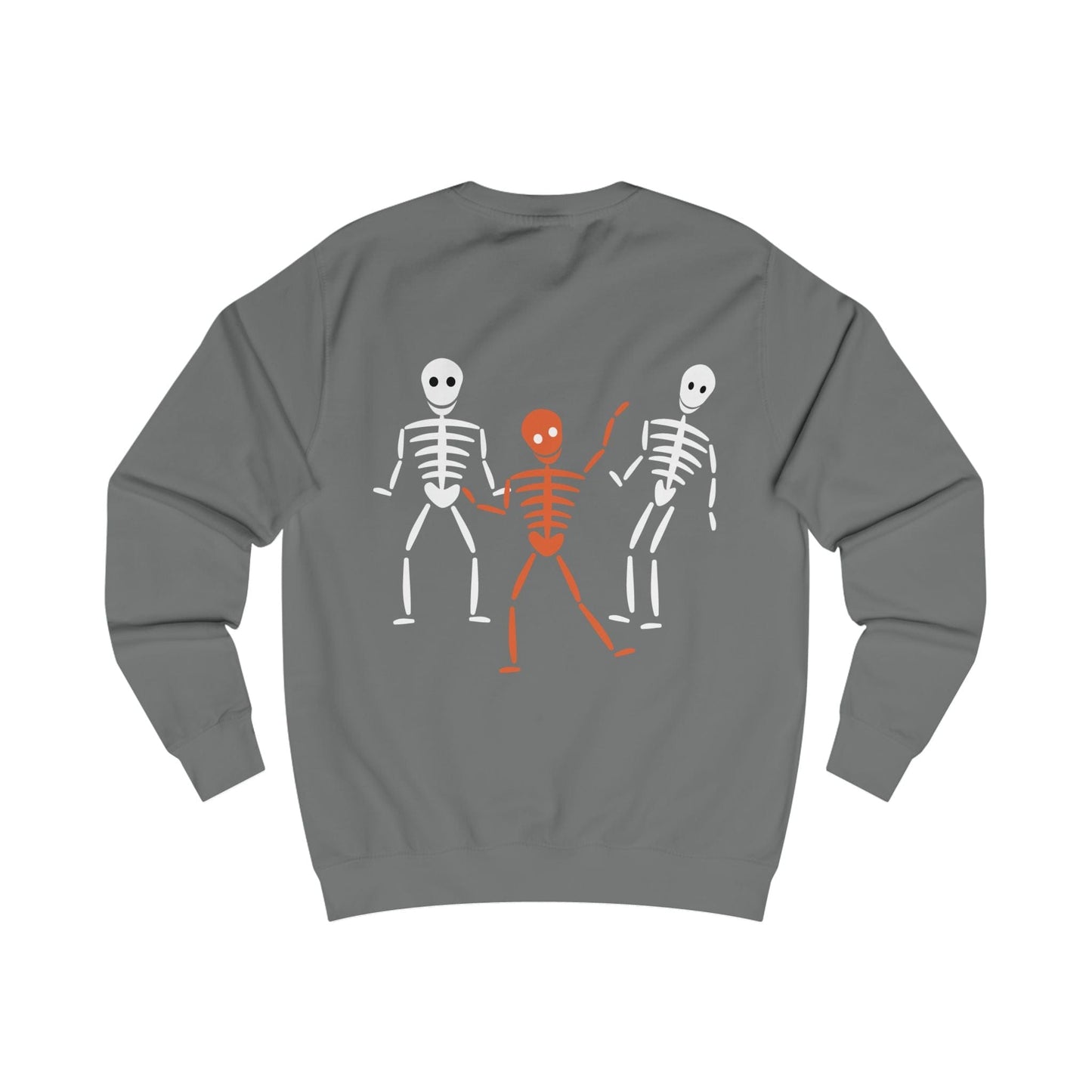 Printify Sweatshirt Skeleton dance dark base Sweatshirt