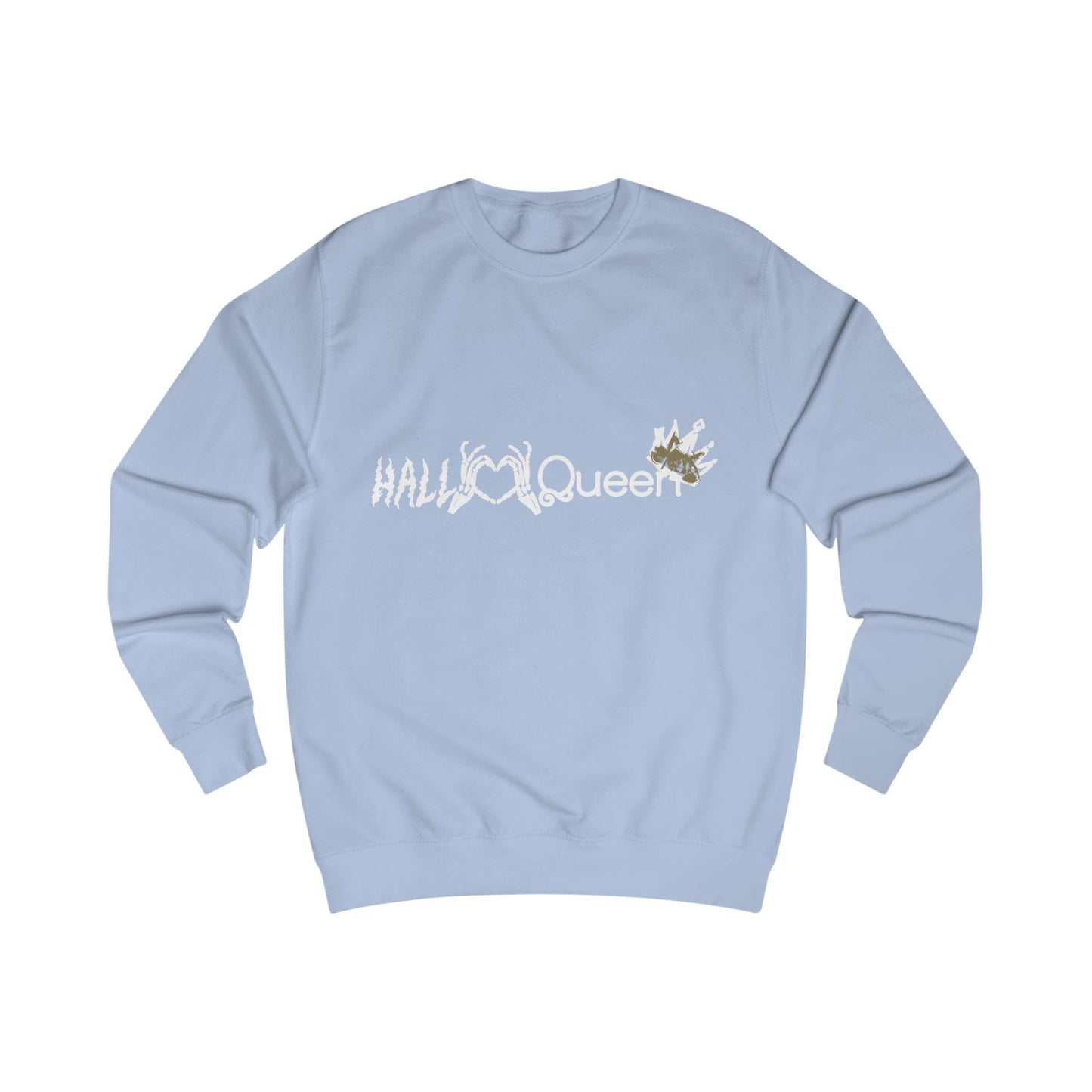 Printify Sweatshirt Sky Blue / S Halloqueen Sweatshirt