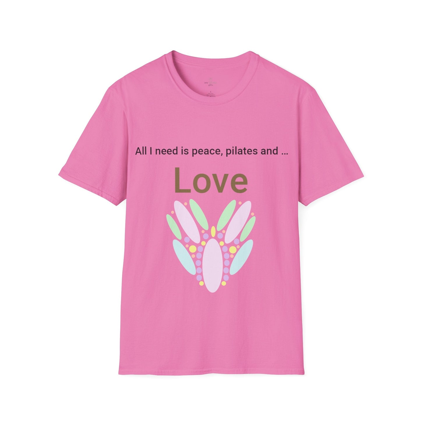 Printify T-Shirt Azalea / S Peace Pilates Love T-Shirt