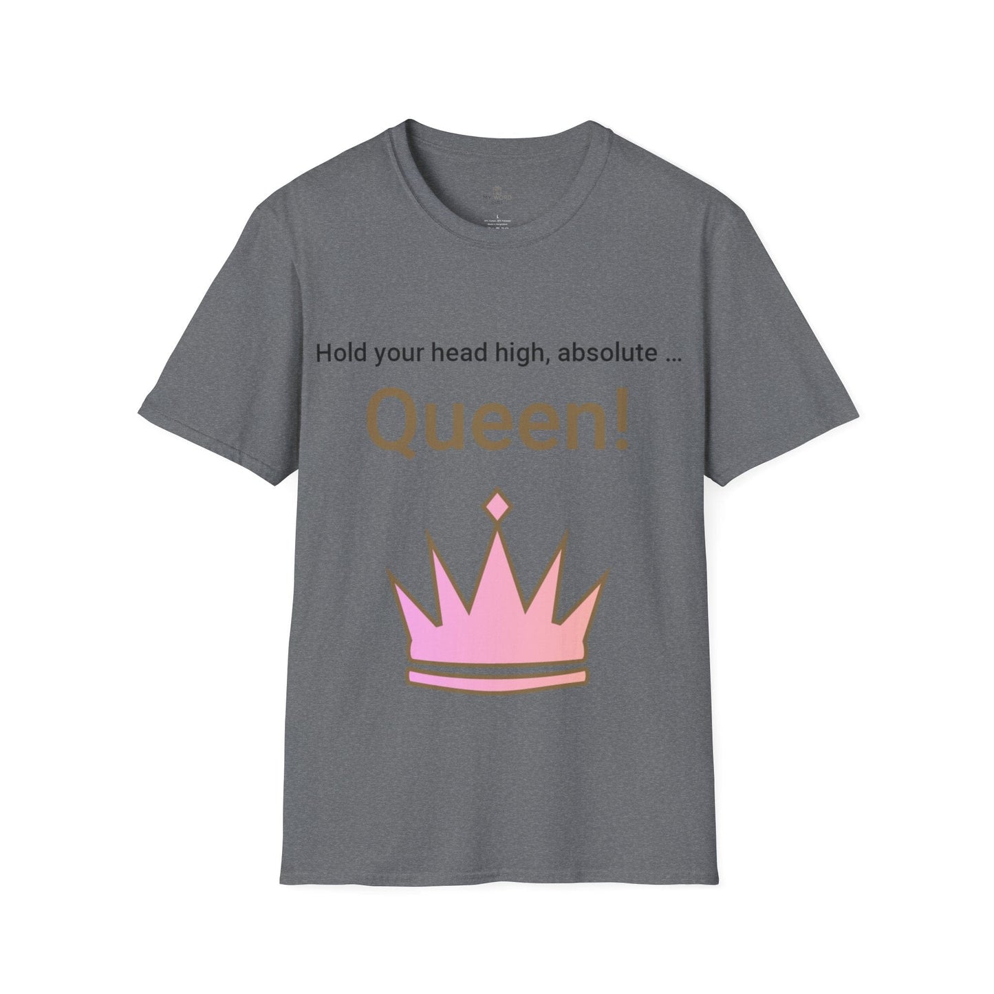Printify T-Shirt Graphite Heather / M Absolute Queen T-Shirt