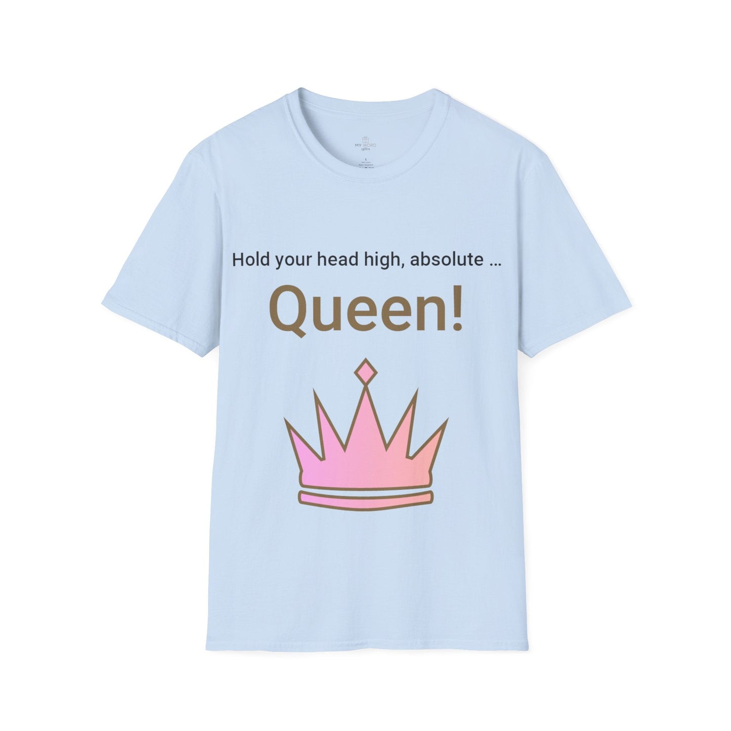 Printify T-Shirt Light Blue / S Absolute Queen T-Shirt