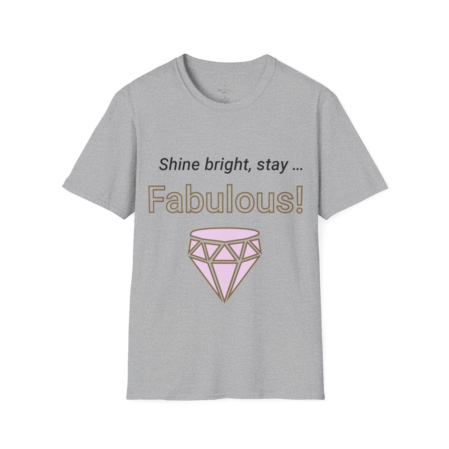 Printify T-Shirt Sport Grey / S Fabulous Diamond Icon T-Shirt
