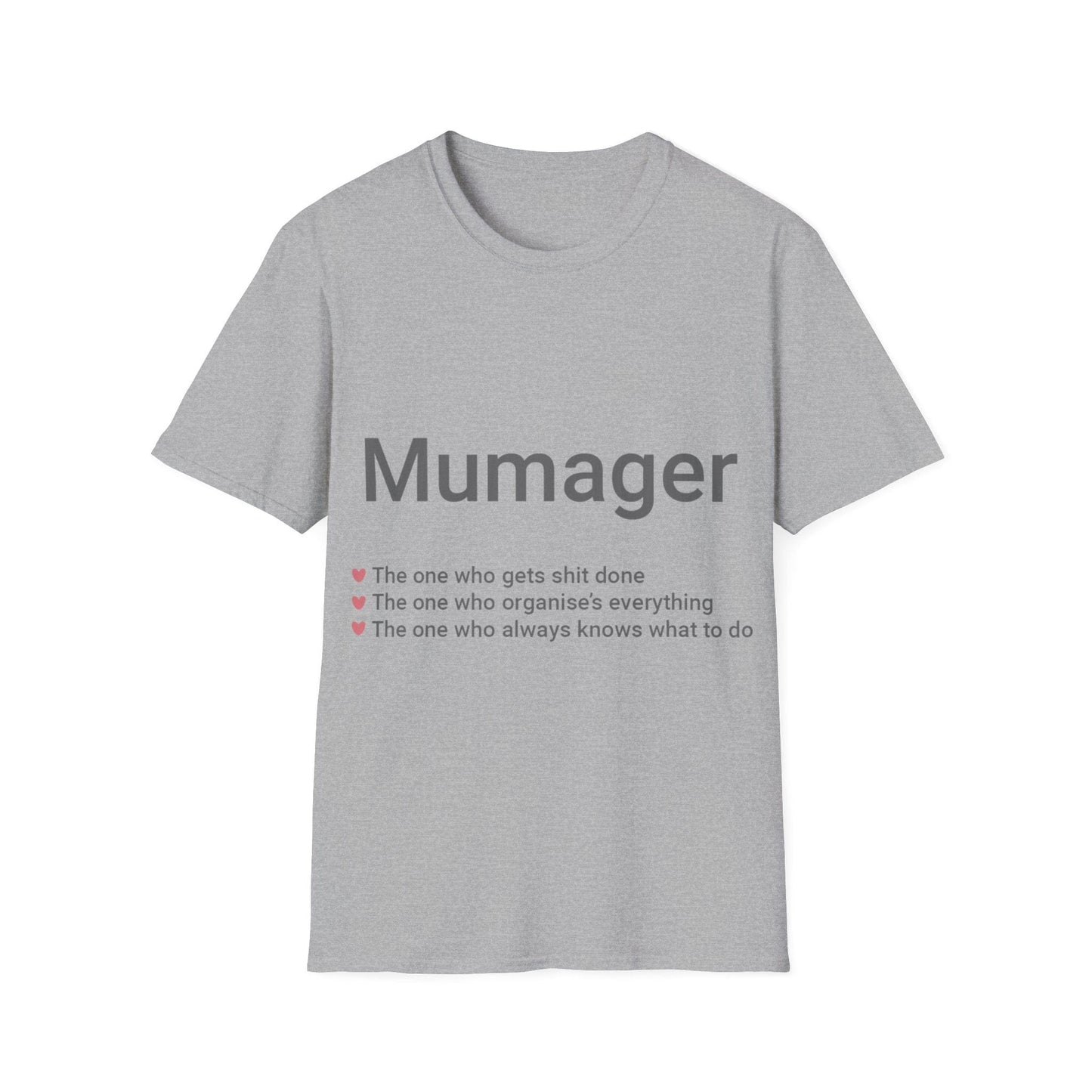 Printify T-Shirt Sport Grey / S Mumager T-Shirt