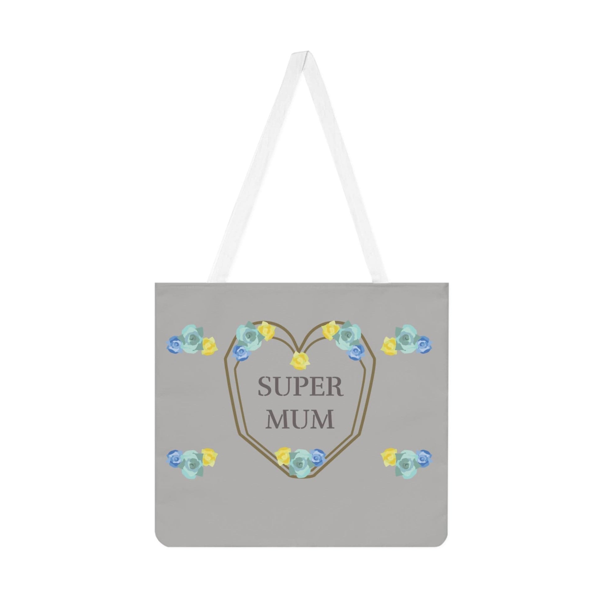 Printify Bags One size / White Personalised Super Mum Tote Bag