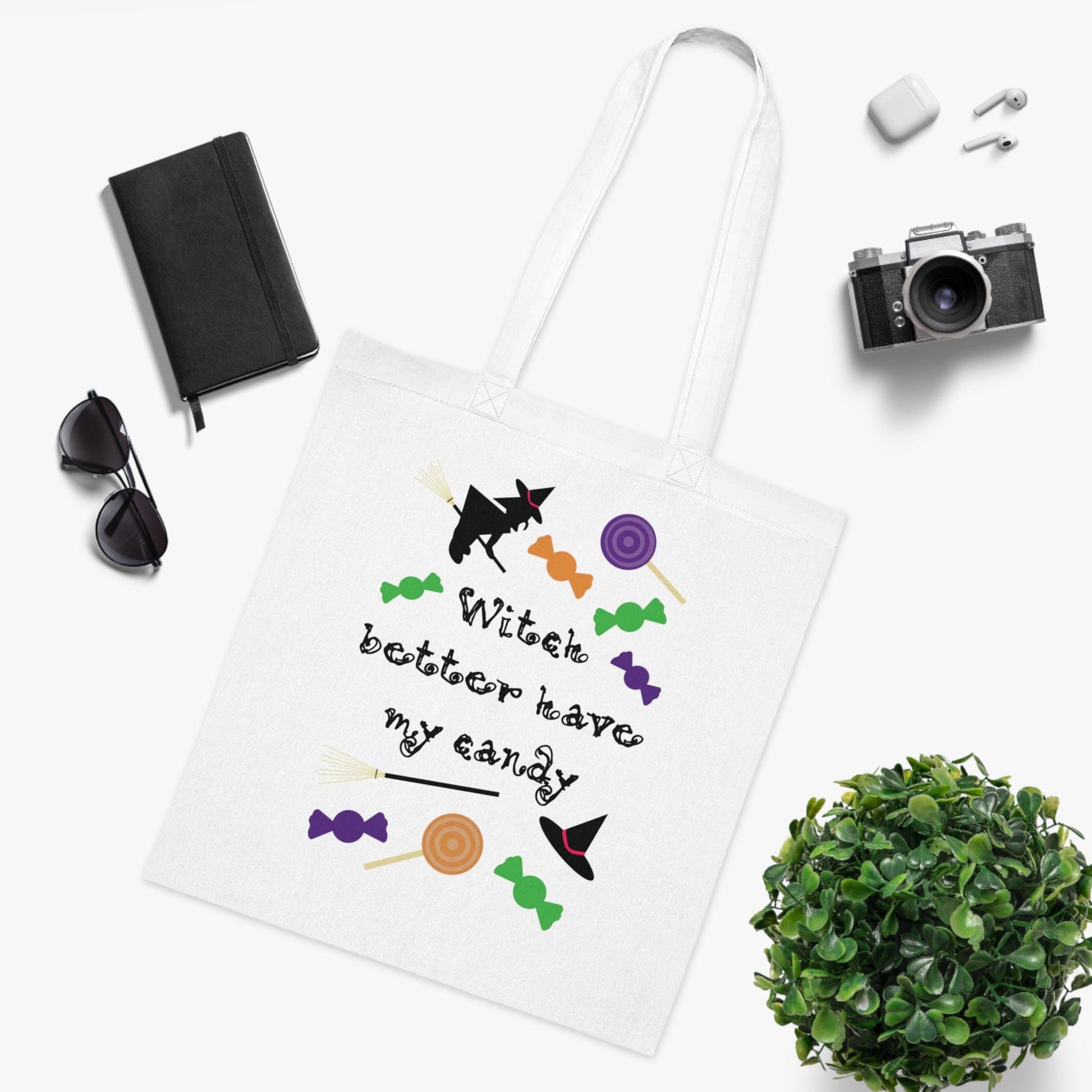 Printify Bags Personalised Witch candy tote bag