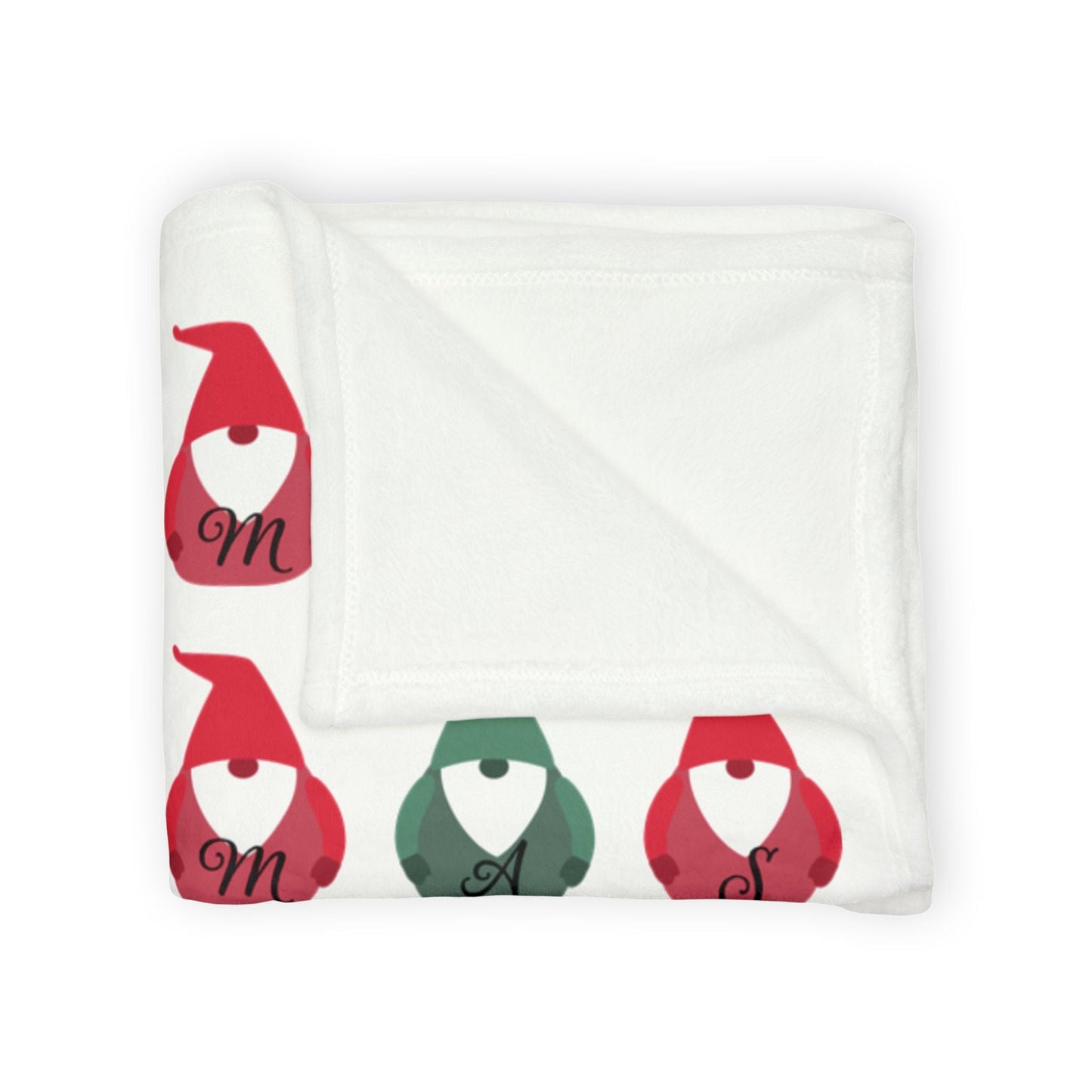 Printify Home Decor Christmas Gonk Blanket - Festive Colours