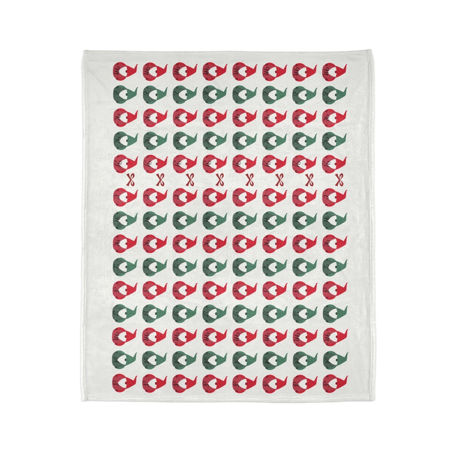 Printify Home Decor Christmas Gonk Blanket - Festive Colours
