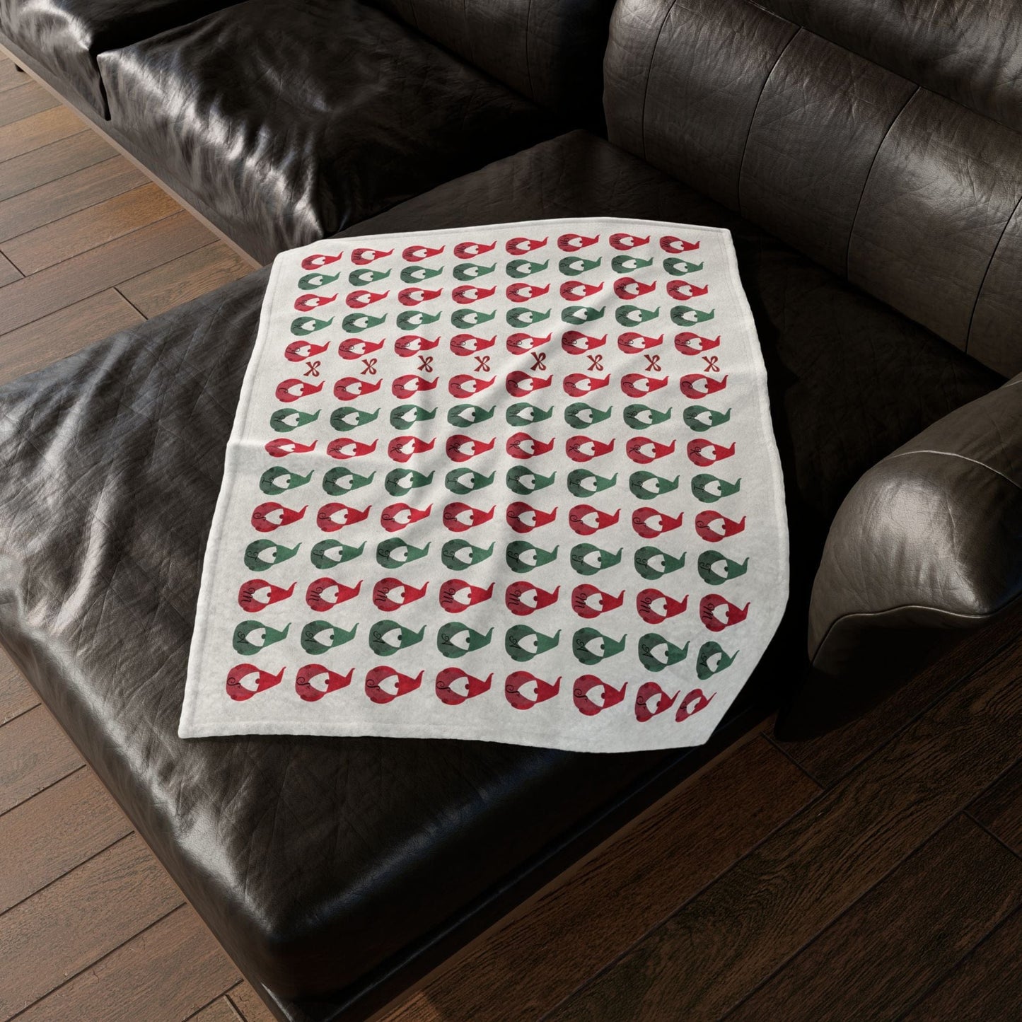 Printify Home Decor Christmas Gonk Blanket - Festive Colours
