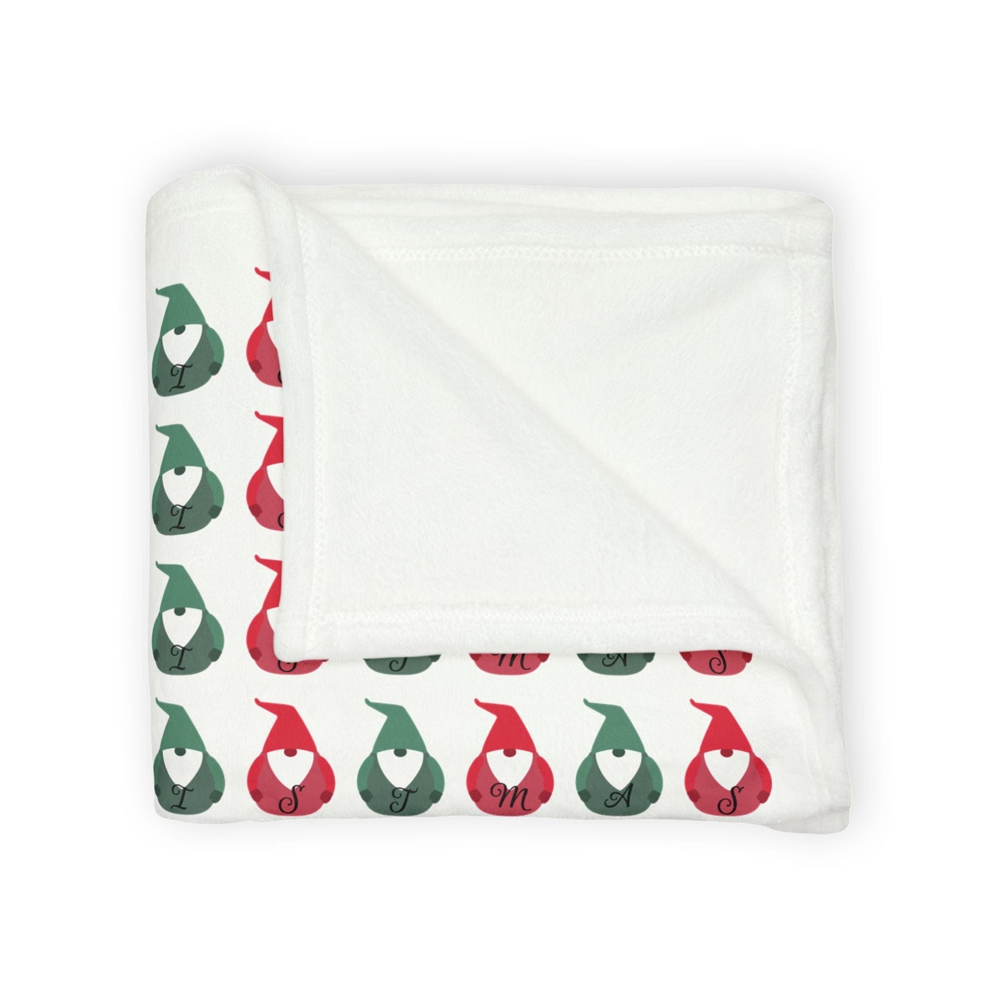 Printify Home Decor Christmas Gonk Blanket - Festive Colours